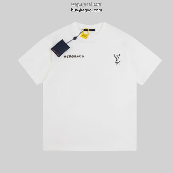 半袖Tシャツ定番人気最新作完売目前LOUIS VUITTON偽 ブランド _0_4
