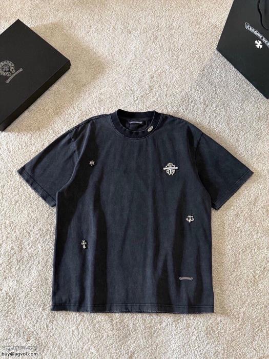 スーパー コピー 品スタイルを綺麗に決算在庫処分クロムハーツ半袖Tシャツ_0_0