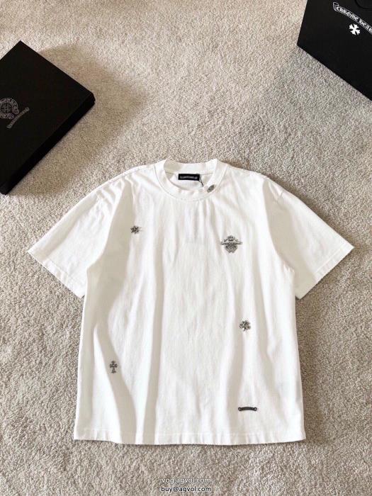 スーパー コピー 品スタイルを綺麗に決算在庫処分クロムハーツ半袖Tシャツ_0_1