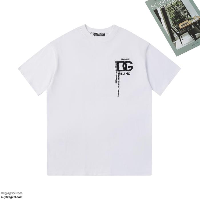 ブランド 偽物 通販定番人気素敵な夏の定番アイテム半袖TシャツDolce&Gabbana_0_1