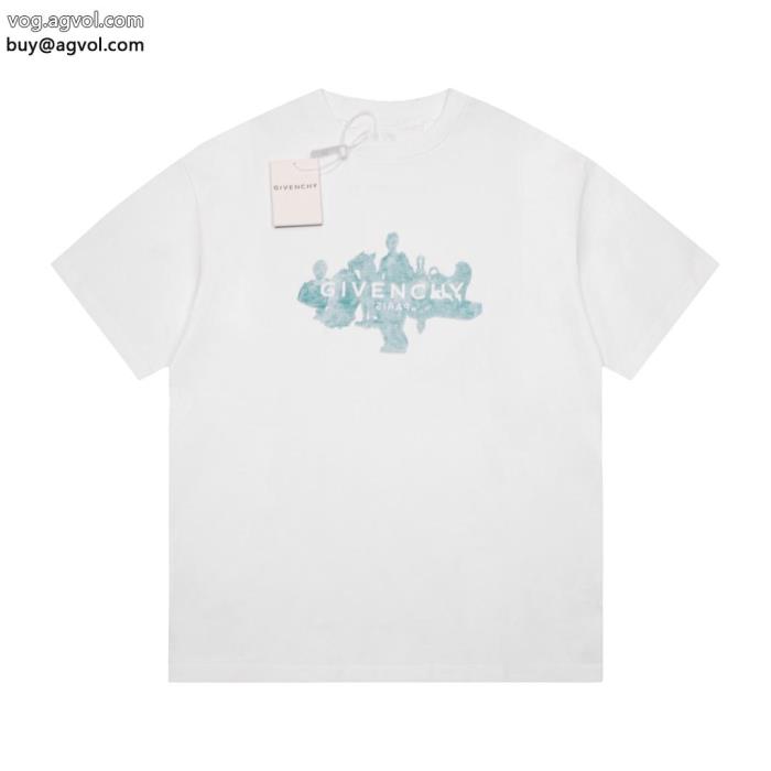 偽 ブランド 通販半袖TシャツGIVENCHY清潔感のある肌見せ海外限定_0_1