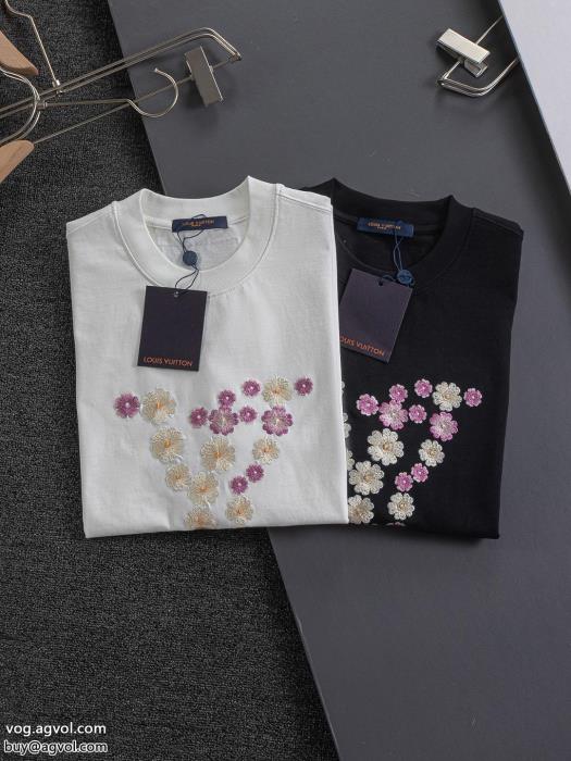 半袖Tシャツ限定生産品2025年春の新作コレクションLOUIS VUITTON激安 ブランド_0_1