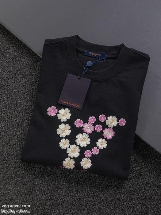 半袖Tシャツ限定生産品2025年春の新作コレクションLOUIS VUITTON激安 ブランド_0_2
