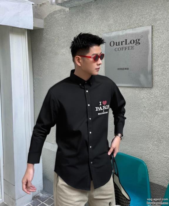 ブランド 品 コピーbalenciaga23SS海外直営新作オシャレ長袖シャツ_0_1