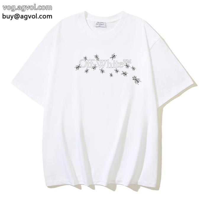 偽物 ブランド ショップ半袖Tシャツオフホワイト高級感も漂い最安に挑戦_0_3