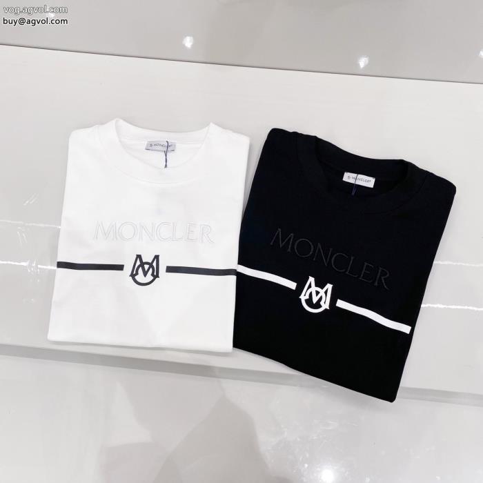 MONCLER半袖Tシャツ新作限定　人気沸騰中必需品ブランド 偽物_0_1