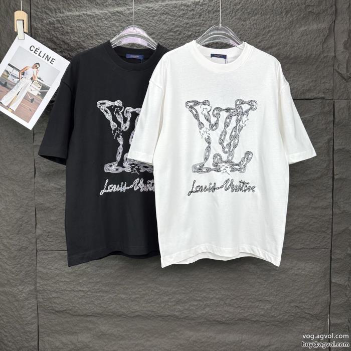 機能性が素晴らしい話題の新作到着通販 ブランドルイ ヴィトン半袖Tシャツ_0_0