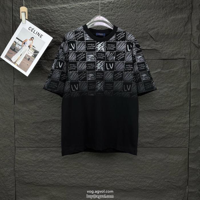 快適な着心地不動の人気2025最新ルイ ヴィトンブランド アクセサリー 激安半袖Tシャツ_0_1
