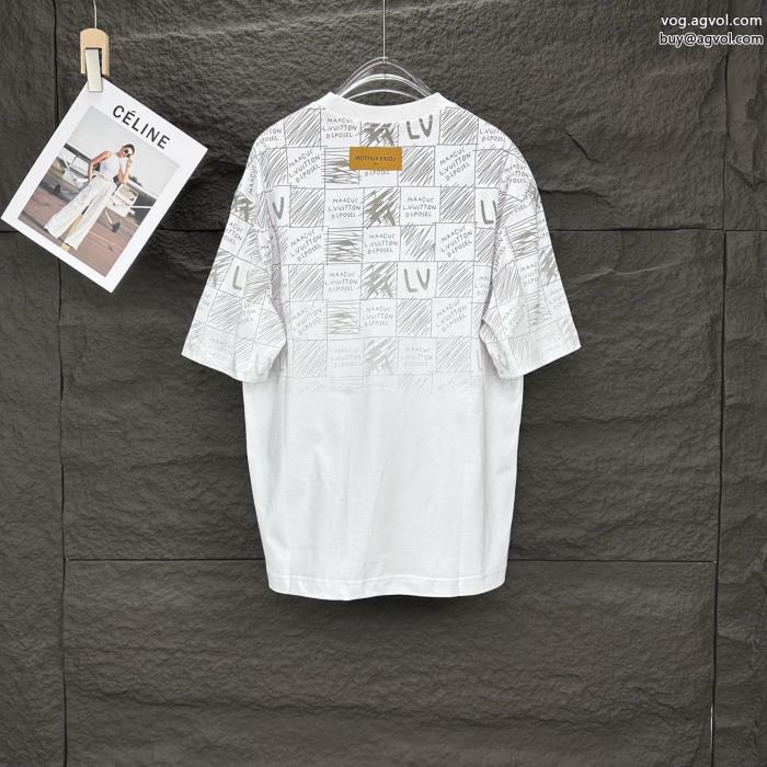 快適な着心地不動の人気2025最新ルイ ヴィトンブランド アクセサリー 激安半袖Tシャツ_0_3