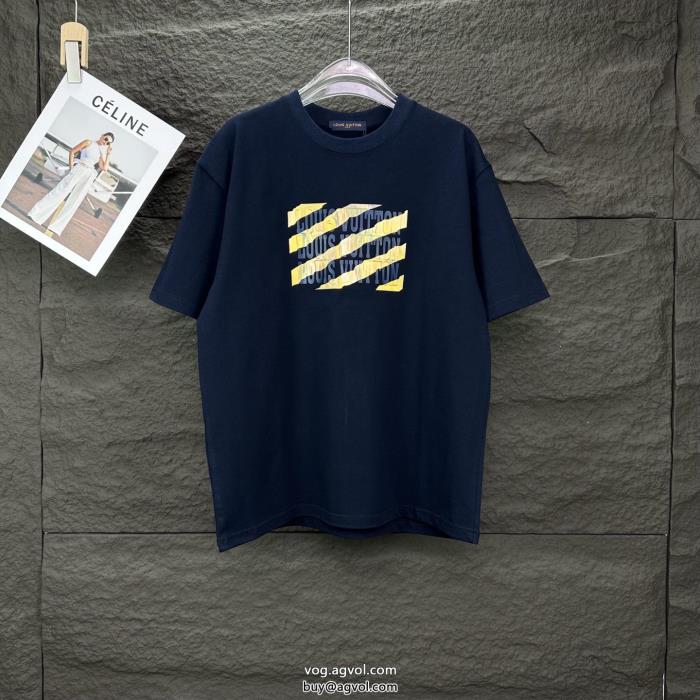 偽 ブランド 国内希少！大人気新作限定　人気沸騰中LOUIS VUITTON半袖Tシャツ_0_3
