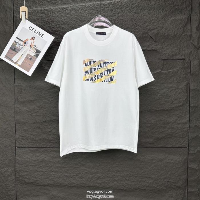偽 ブランド 国内希少！大人気新作限定　人気沸騰中LOUIS VUITTON半袖Tシャツ_0_4