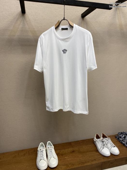 ブランド 通販 激安流行の最前線清潔感で洗練されVERSACE半袖Tシャツ_0_0