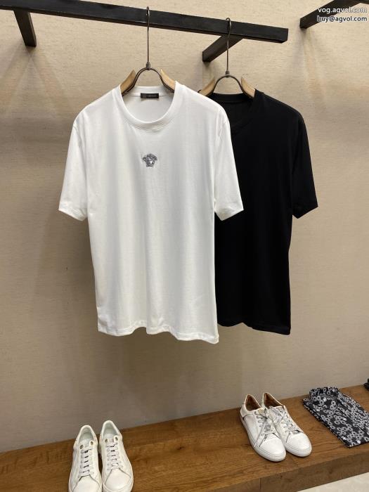 ブランド 通販 激安流行の最前線清潔感で洗練されVERSACE半袖Tシャツ_0_1