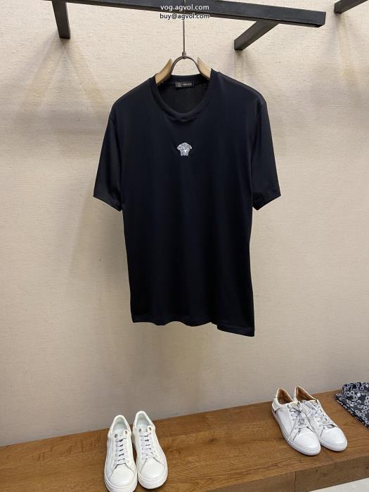 ブランド 通販 激安流行の最前線清潔感で洗練されVERSACE半袖Tシャツ_0_3