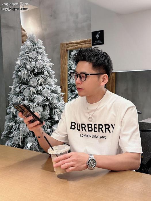 半袖Tシャツ激安 ブランド素敵な夏の定番アイテム完売間近BURBERRY_0_2