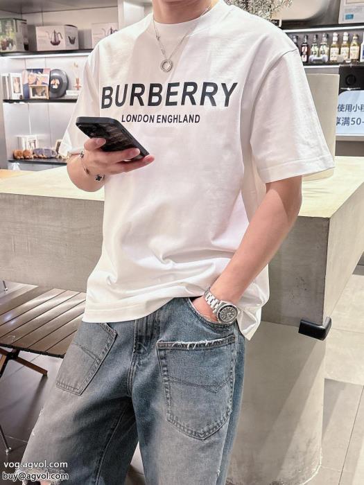 半袖Tシャツ激安 ブランド素敵な夏の定番アイテム完売間近BURBERRY_0_3