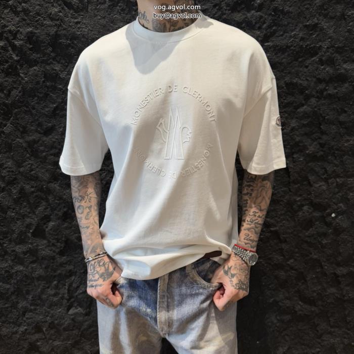 MONCLER232025最新モデル最新作偽 ブランド半袖Tシャツ_0_3