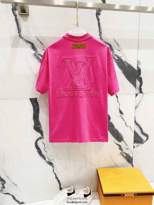 着心地良くゆったりシルエットブランド 品 スーパー コピーLOUIS VUITTON半袖Tシャツ_0_0