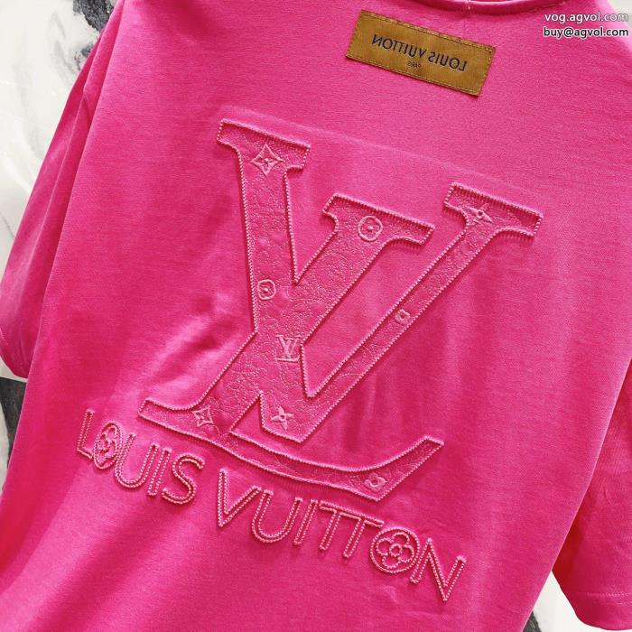 着心地良くゆったりシルエットブランド 品 スーパー コピーLOUIS VUITTON半袖Tシャツ_0_3