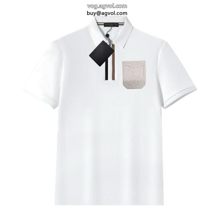 LOUIS VUITTONプレミアム品質23SS 異素材激安 ブランド 通販半袖シャツ_0_4