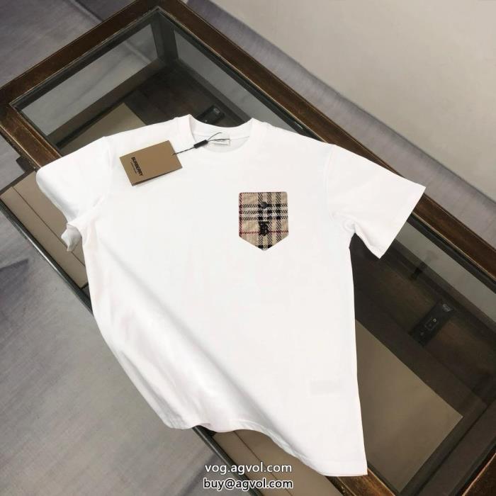 BURBERRYブランド コピー 販売 半袖Tシャツ上質感在庫あり即発_0_3