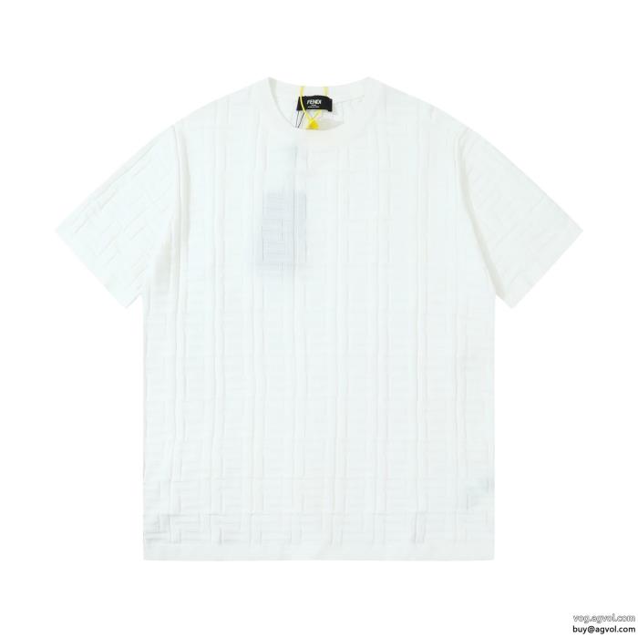 ブランド 偽物 激安 通販フェンディ半袖Tシャツお洒落上級者著名人の着用_0_0