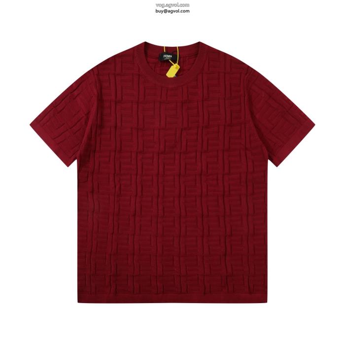ブランド 偽物 激安 通販フェンディ半袖Tシャツお洒落上級者著名人の着用_0_3