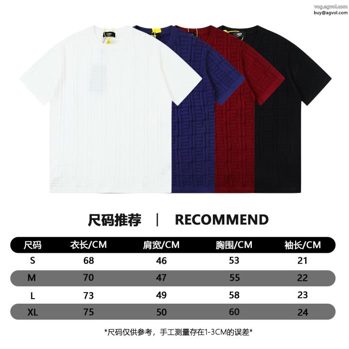 ブランド 偽物 激安 通販フェンディ半袖Tシャツお洒落上級者著名人の着用_0_5