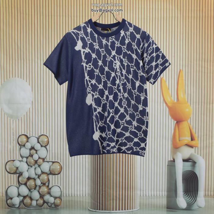 ブランド コピー 販売半袖Tシャツ存在感は抜群早期完売LOUIS VUITTON_0_0