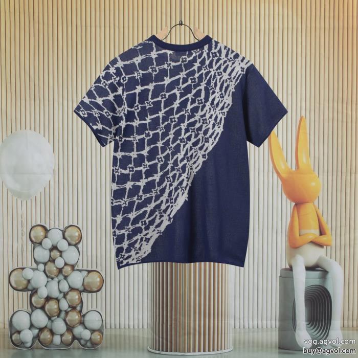 ブランド コピー 販売半袖Tシャツ存在感は抜群早期完売LOUIS VUITTON_0_1
