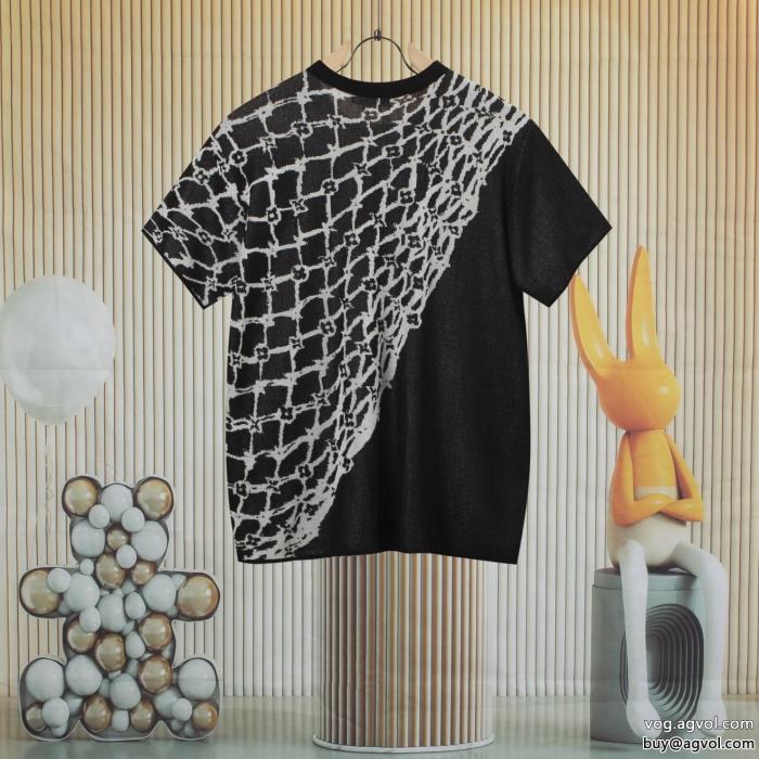 ブランド コピー 販売半袖Tシャツ存在感は抜群早期完売LOUIS VUITTON_0_4
