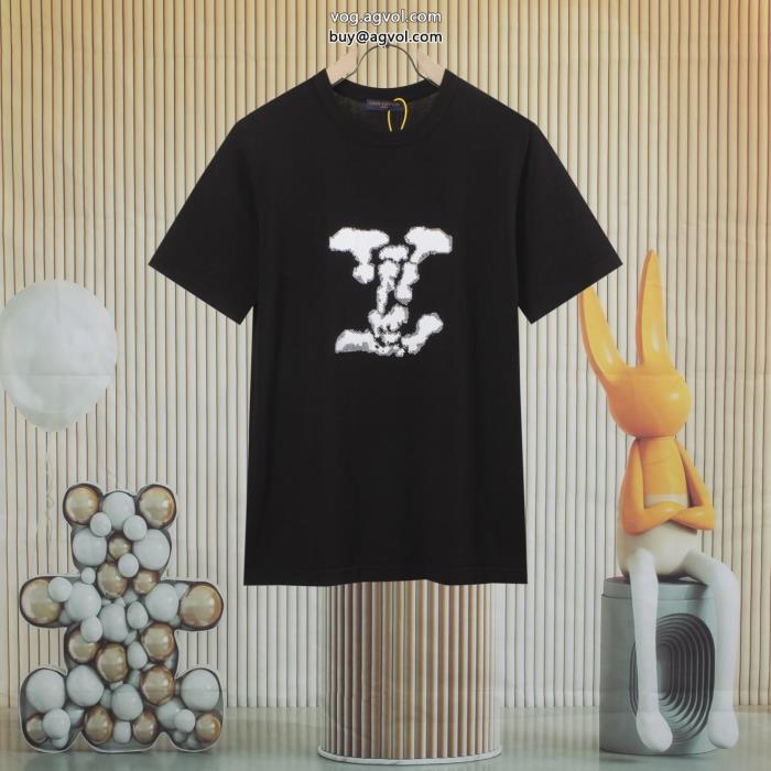 スーパー コピー 通販 優良オトナの余裕早い者勝ちルイ ヴィトン半袖Tシャツ_0_4