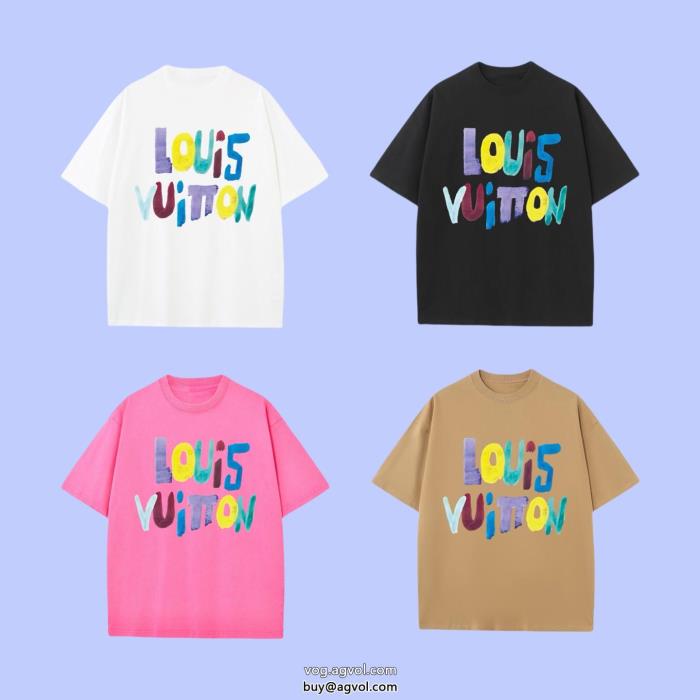 即完売カジュアルの定番ルイ ヴィトンブランド コピー  半袖Tシャツ_0_0