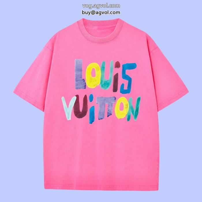 即完売カジュアルの定番ルイ ヴィトンブランド コピー  半袖Tシャツ_0_3
