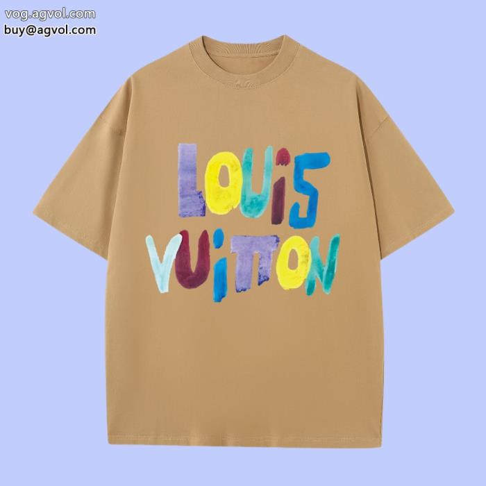 即完売カジュアルの定番ルイ ヴィトンブランド コピー  半袖Tシャツ_0_5