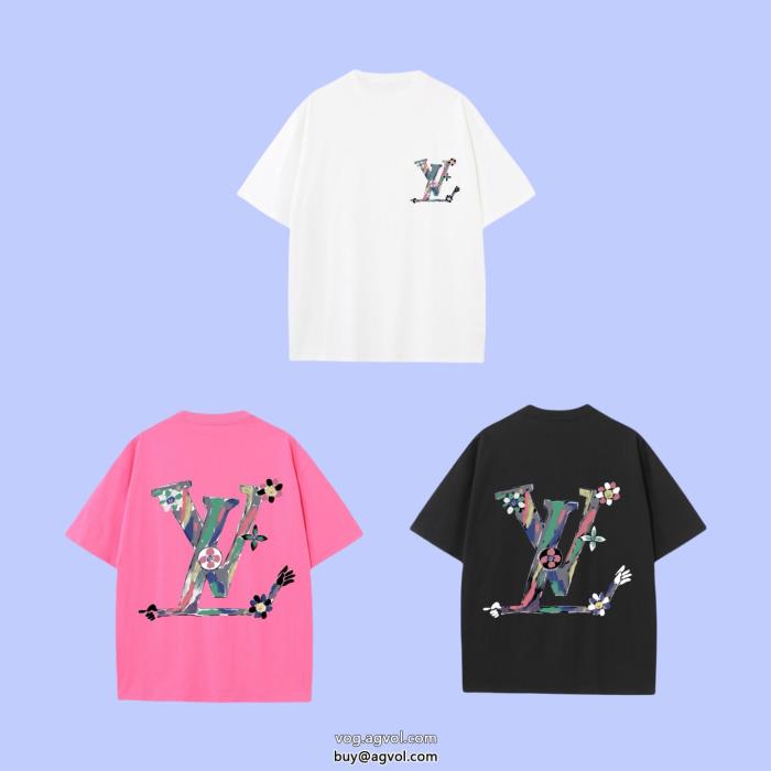 スーパー コピー 販売新春セールアイテムNEW!国内完売LOUIS VUITTON半袖Tシャツ_0_0