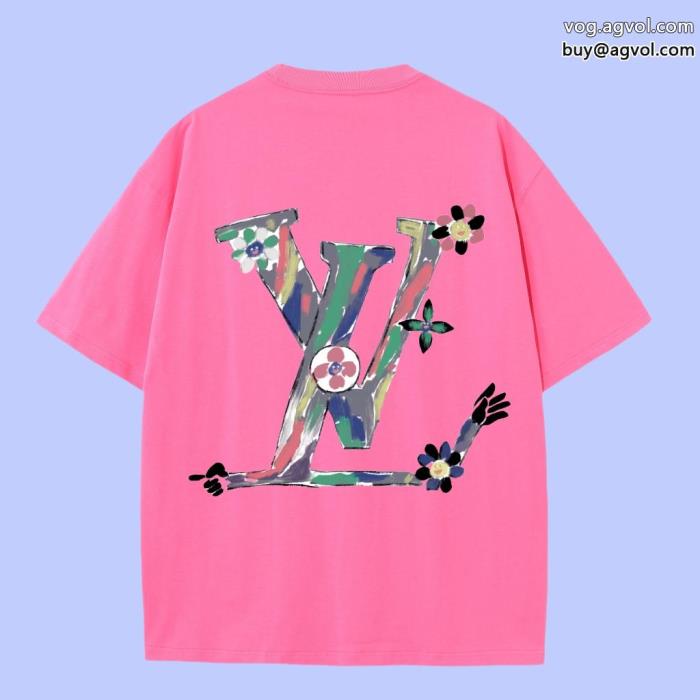 スーパー コピー 販売新春セールアイテムNEW!国内完売LOUIS VUITTON半袖Tシャツ_0_3