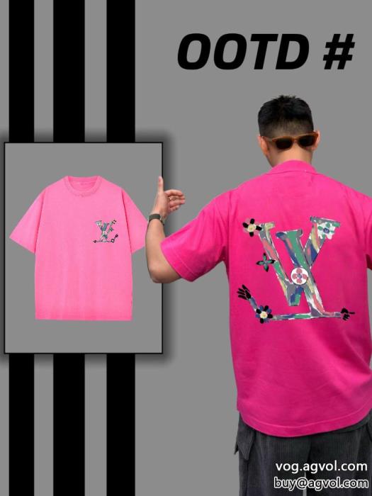 スーパー コピー 販売新春セールアイテムNEW!国内完売LOUIS VUITTON半袖Tシャツ_0_5