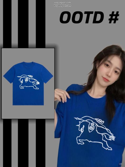 スーパー コピー 安心 BURBERRYコスパ最強万能アイテム半袖Tシャツ_0_0