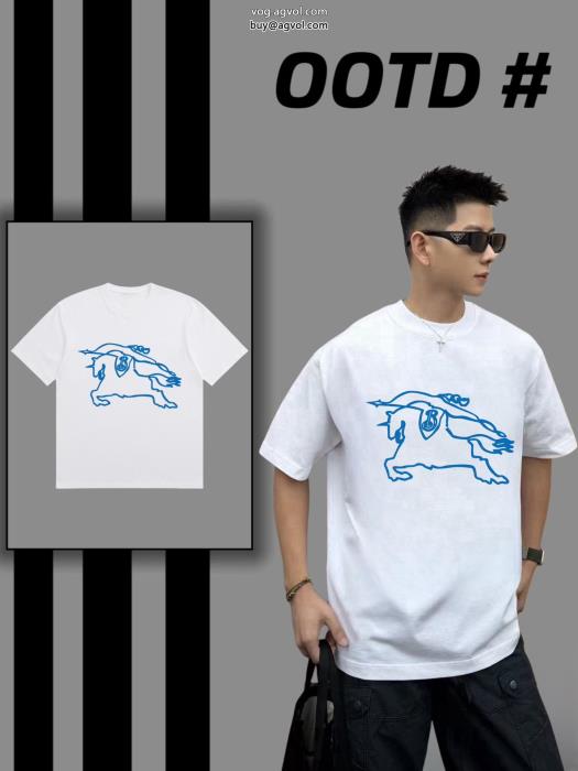 スーパー コピー 安心 BURBERRYコスパ最強万能アイテム半袖Tシャツ_0_1