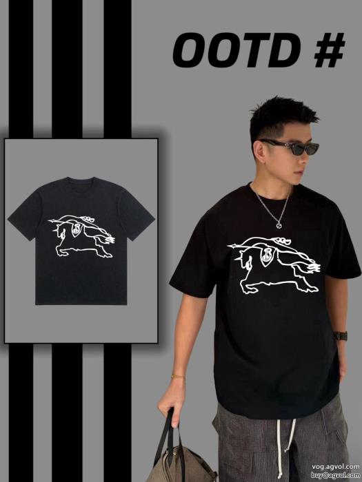 スーパー コピー 安心 BURBERRYコスパ最強万能アイテム半袖Tシャツ_0_4