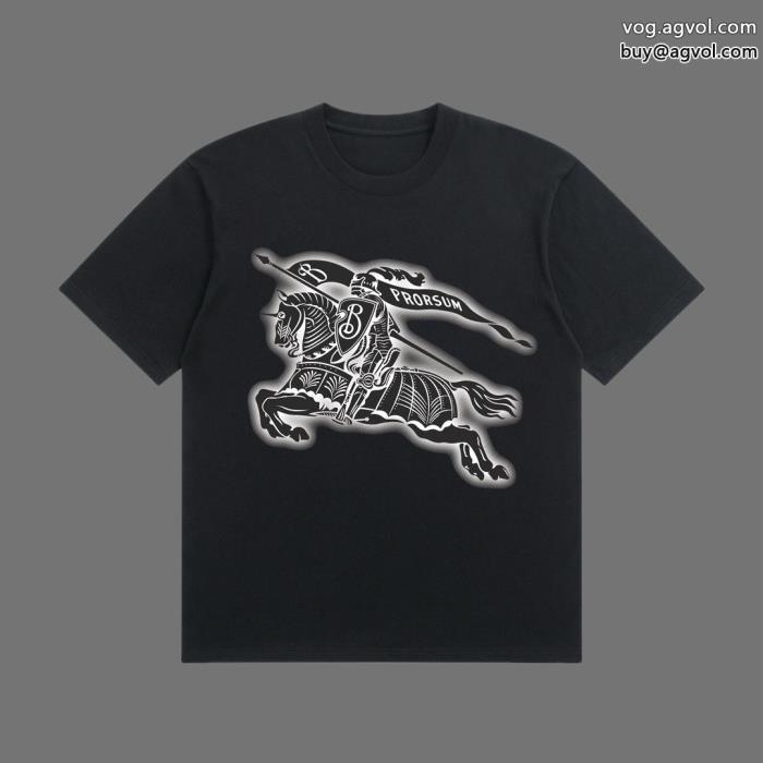 速達便発送柔らかな着心地コピー ブランド 通販 安心半袖TシャツBURBERRY_0_0