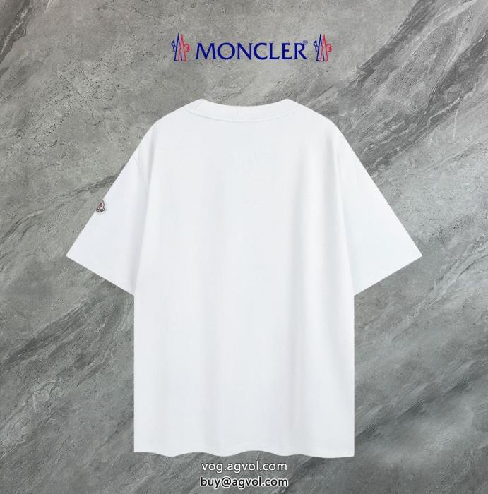 半袖TシャツMONCLERカジュアルな雰囲気があり2025トレンド先取り偽物 通販 _0_4