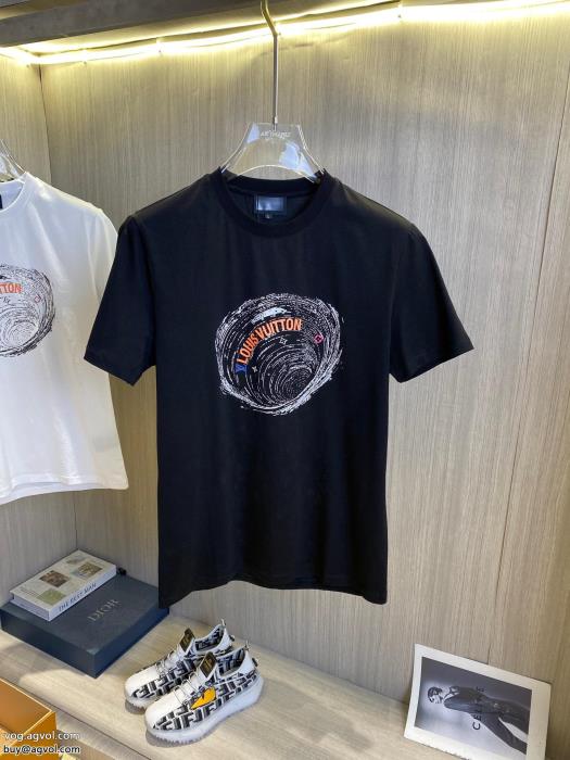ブランド コピー 着払い2022-23AW☆韓国の人気元気な印象にルイ ヴィトン半袖Tシャツ_0_0