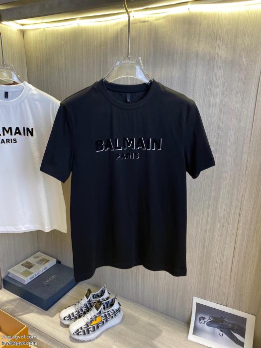 半袖TシャツBALMAIN海外限定新着2025セールコピー ブランド 通販 安心_0_1