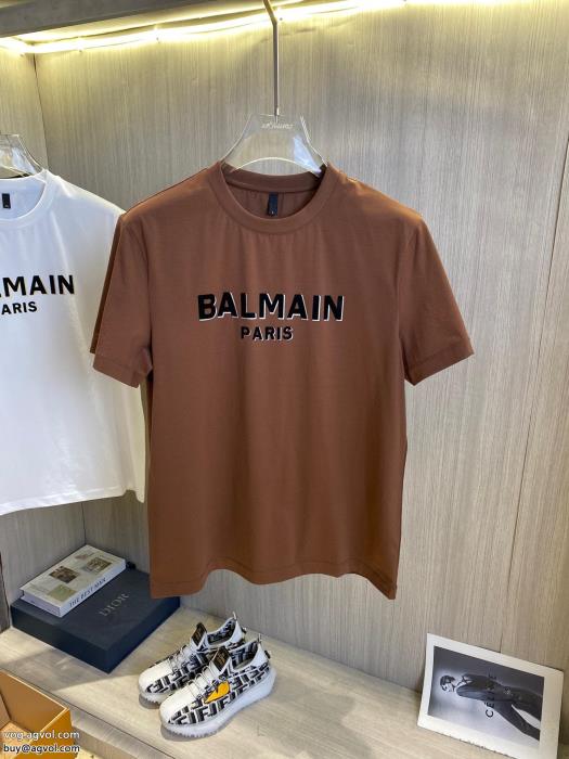 半袖TシャツBALMAIN海外限定新着2025セールコピー ブランド 通販 安心_0_3