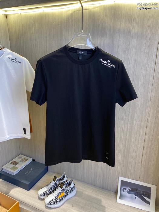 快適な着心地最新で完売確実フェンディ半袖Tシャツブランド コピー 専門_0_1