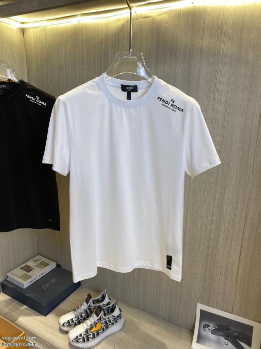 快適な着心地最新で完売確実フェンディ半袖Tシャツブランド コピー 専門_0_2