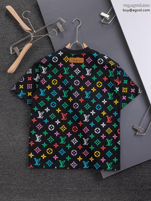 半袖Tシャツブランド フェイク高いクオリティ上品さ漂うLOUIS VUITTON_0_0