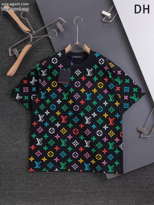 半袖Tシャツブランド フェイク高いクオリティ上品さ漂うLOUIS VUITTON_0_2
